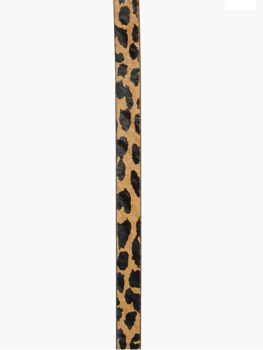 NWT Kate Spade New York leopard-print bow calf hair skinny belt Medium